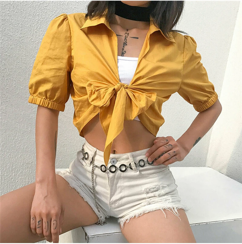 Boho пляжные летние женские сексуальные топы, повязка с бантом, майка с бантом, женская футболка, Плайя, вечеринка, клуб, tunique femme, уличная одежда