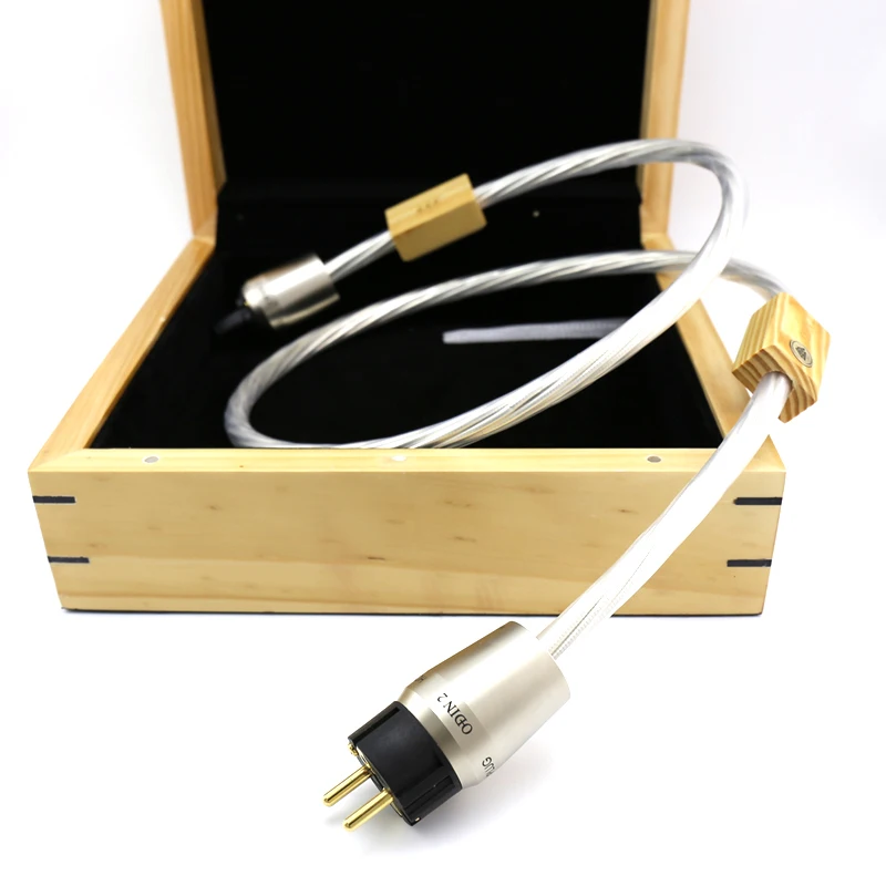 Hi Fi ODIN2 шнур питания переменного тока 7 ядер посеребренный 14AWG штепсельная вилка