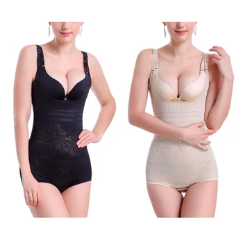 

Women's Full Body Shaper Waist Tummy Control Bodysuit U Shape Shaperswear Underwear