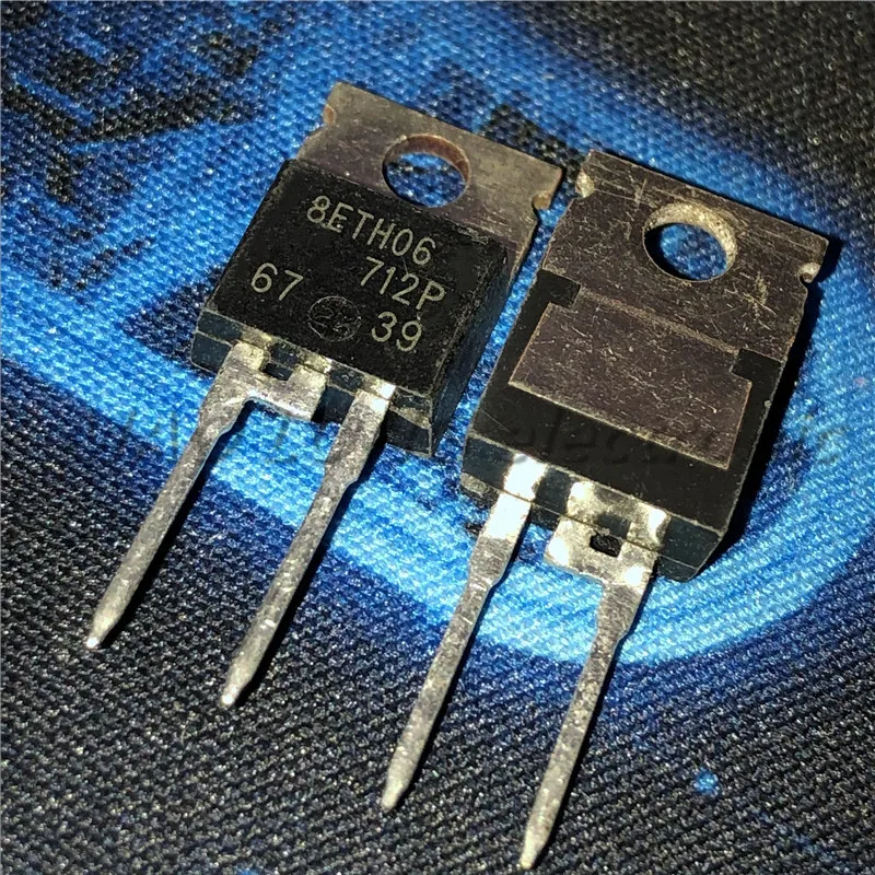 

50PCS/LOT 8ETH06 TO-220-2 8A/600V Fast Recovery Diode