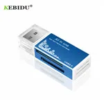 KEBIDU Mini USB 2,0 кард-ридер для Micro SD карты TF карта адаптер для планшетных ПК мульти карт памяти красочные Plug and Play