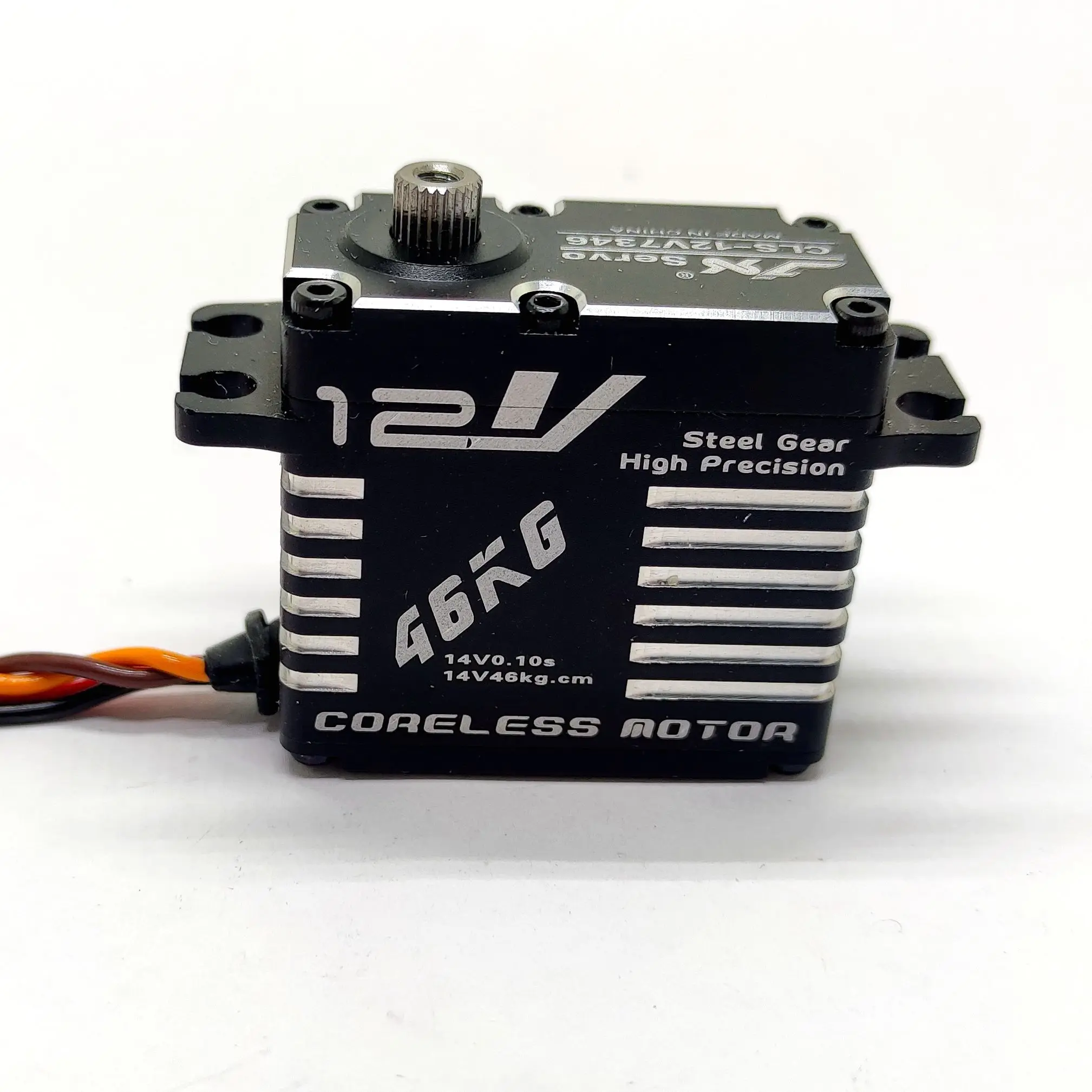 JX CLS 12V7346 46 кг 12 В стальная шестерня полностью CNC с алюминиевым корпусом цифровой