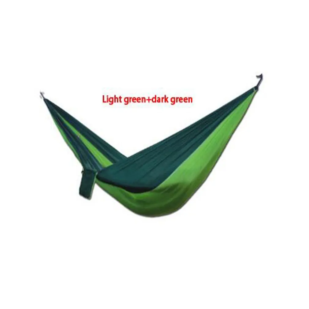 

6 colors 210t Nylon Parachute Cloth Hammock Double Outdoor Leisure Ultra Light Hammock