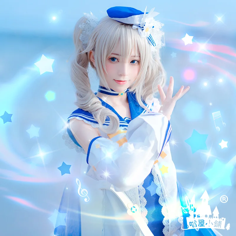 

Anime Game Genshin Impact Barbara Summer Swimsuit Shining Concertor Dress Cosplay Costume Halloween Women Free Shipping 2021 New