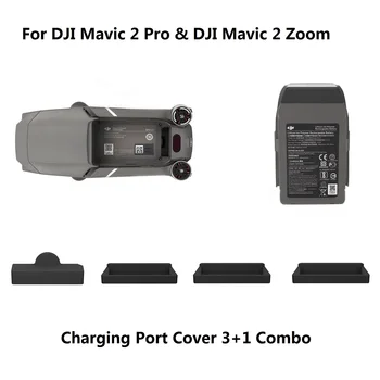 

For Mavic 2 Drone Body Battery Charging Port Protector Silicone Cover Cap Guard for DJI MAVIC 2 PRO & ZOOM