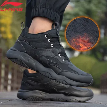 

Li-Ning Men LN DEFENDER Lifestyle Classic Shoes Fleece Wearable LiNing li ning Sport Shoes Leisure Sneakers AGCP157 YXB341