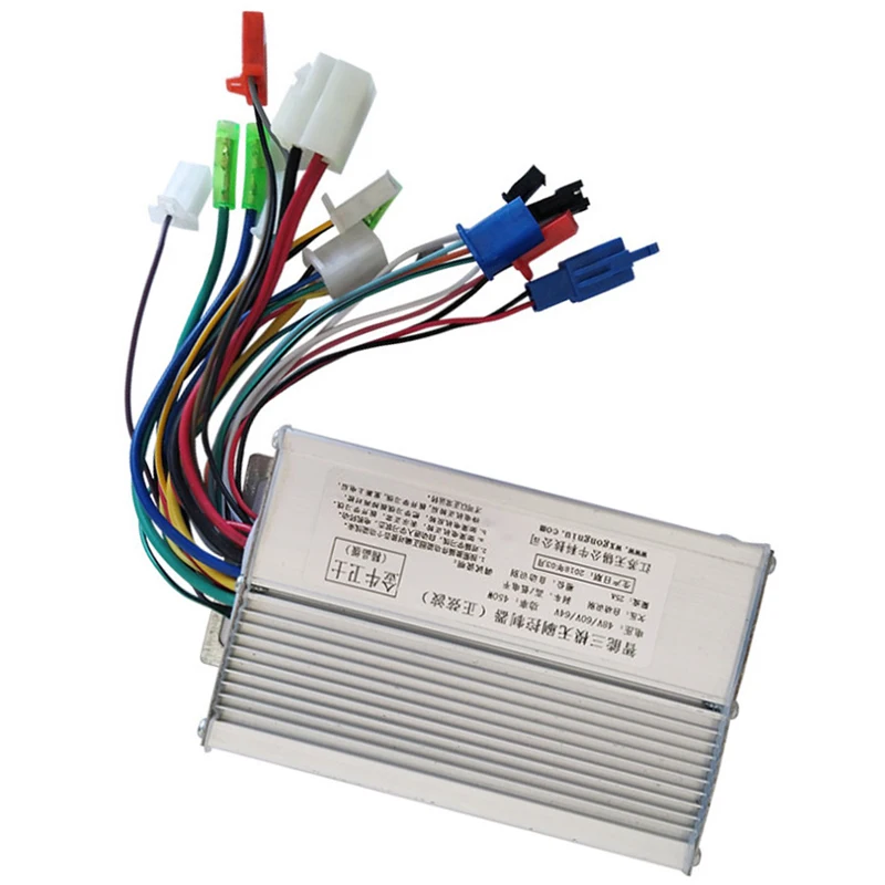 48V60V450W бесщеточный двигатель постоянного тока синусоидальный контроллер для электрического скутера велосипеда Высокий/низкий уровень контроллер тормоза