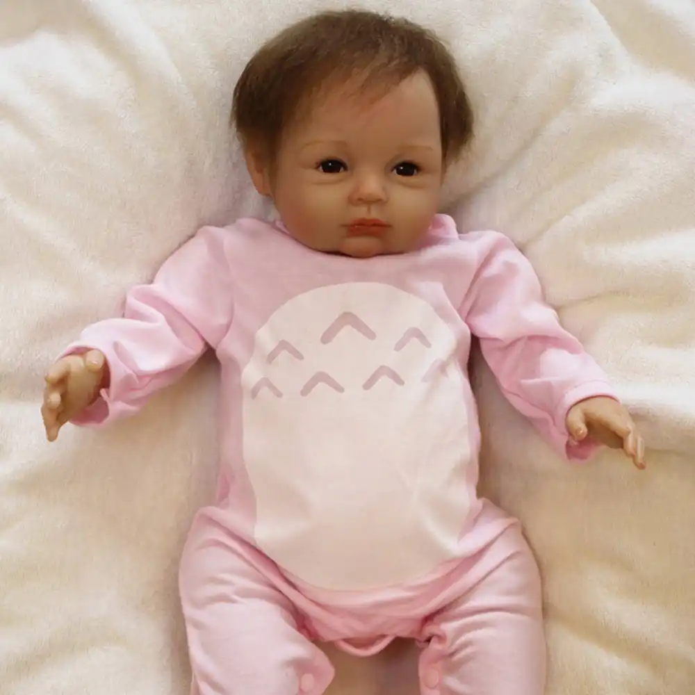 muñeca de silicon bebe