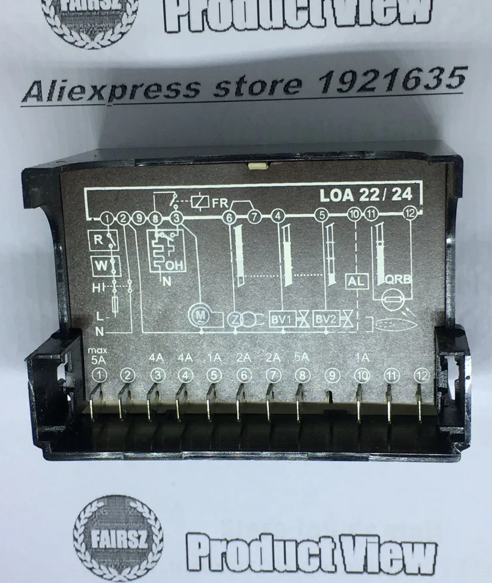 Программируемый контроллер LOA24.171B27 механический Тип передний осмотр для дизельной горелки может заменить LOA24 серии