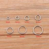 100PCS 9 Size  Stainless Steel  Open Ring For DIY Necklace Bracelet Chain Fashion Jewelry Making Findings ► Photo 3/6