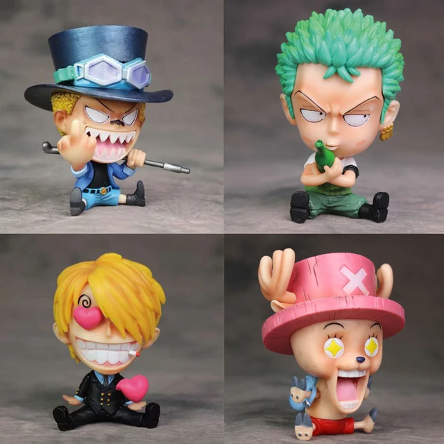 macaco D. luffy gear cinco personagens de anime manga chibi