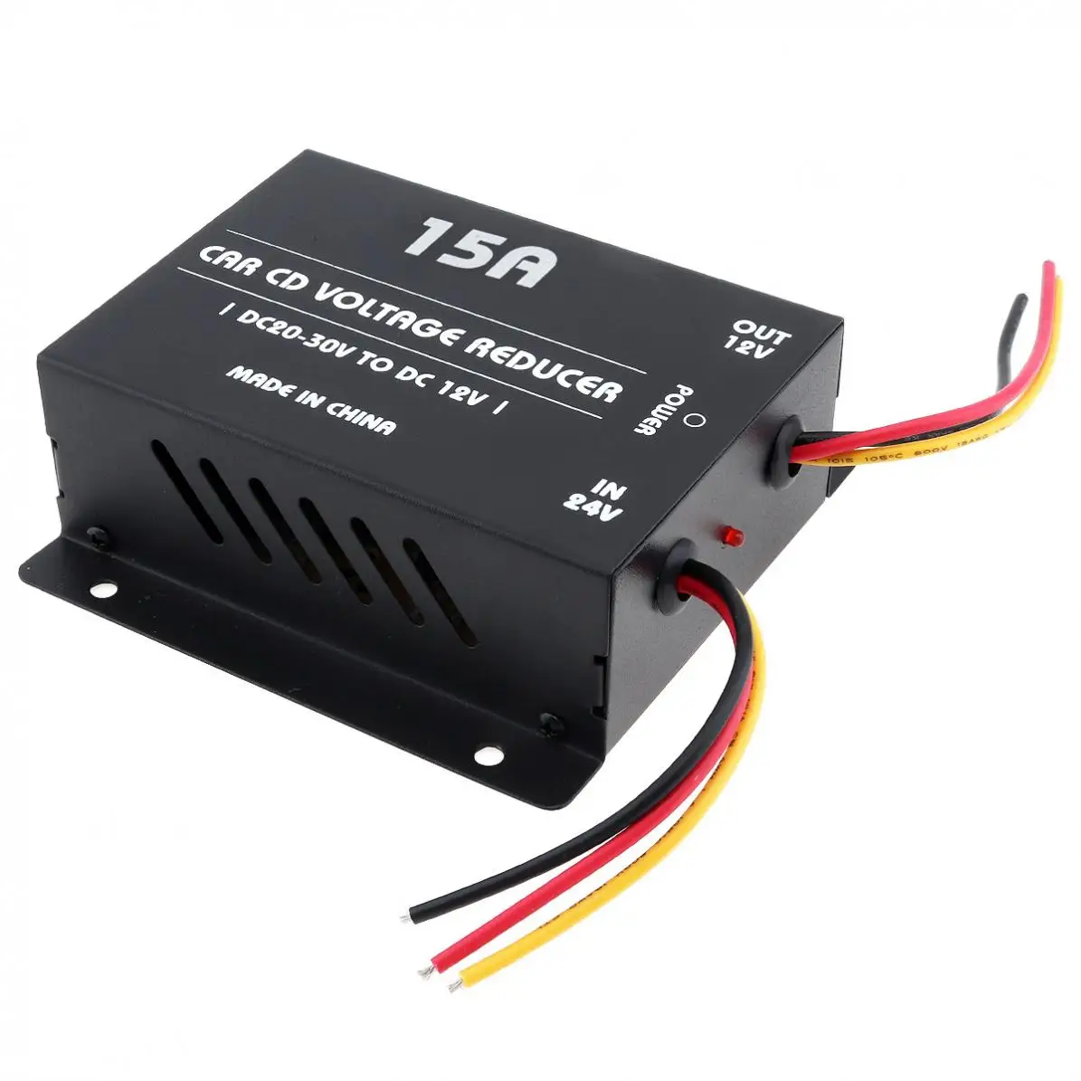 15A 180W DC 24 V-12 V Мощность конвертер Электрический Инвертор Напряжение редуктор понижающий трансформатор