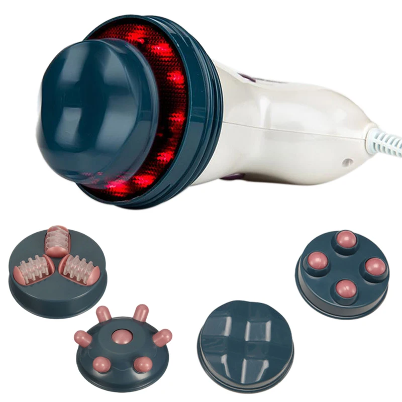 

4 In 1 Electric Infrared Body Massager Tool Weight Loss Anti Cellulite Slimming Beauty Machine Back Health Massage Relaxation Eu