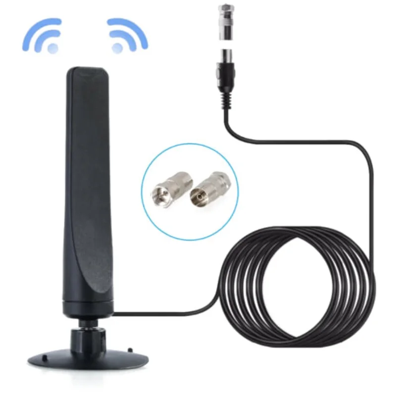 DVB-T внутреннее Цифровое ТВ высокой четкости антенна ТВ/Набор для HDTV-top box антенна цифрового телевидения Антенна 200 миль диапазон 1080P усилитель сигнала