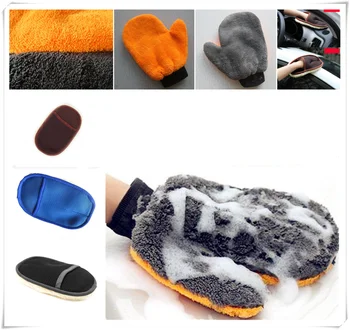 

Car supplies coral fleece rag multifunctional cleaning towel for Peugeot Jeep Harley-Davidson Buick Bentley Scania