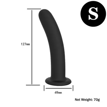 Erotic Silicone Dildo Anal Butt Plug Realistic Penis Strong Suction Cup Dick Toy for Adult G-spot Orgasm Sex Toys for Woman 4