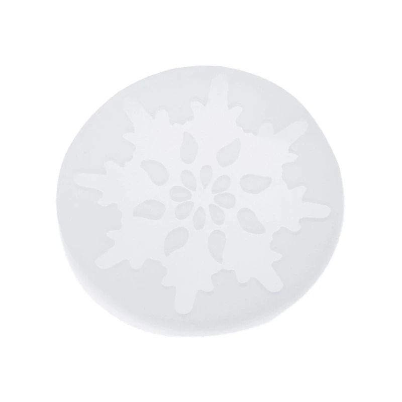 

Silicone Mold Snowflake Christmas DIY Crafts Jewelry Making Pendant Epoxy Resin Y4QB