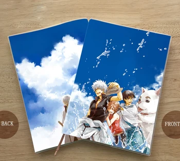 

Anime GINTAMA Sakata Gintoki Takasugi Shinsuke Kagura Student notebook Eye protection Diary Notepad memorandum commemorate gift