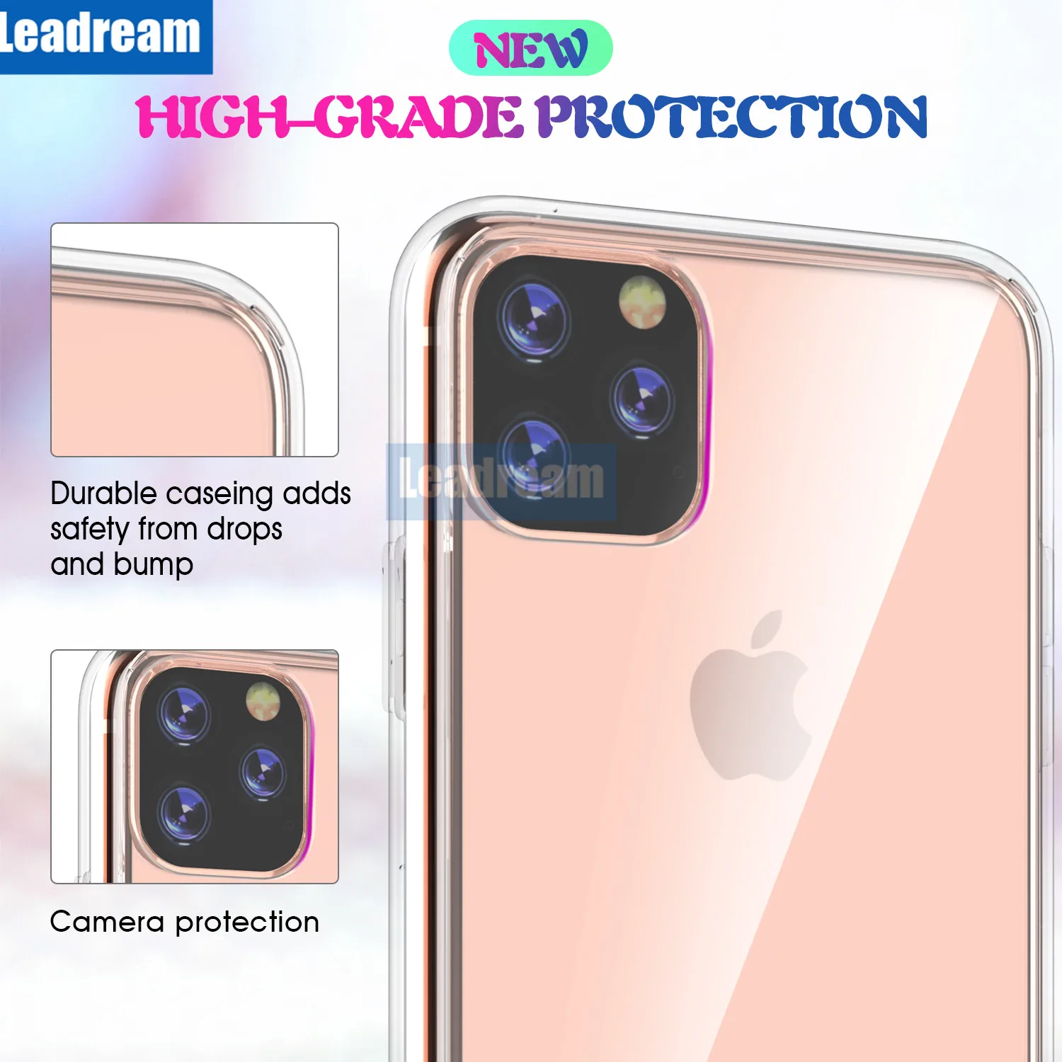 50 шт. водонепроницаемый ТПУ Жесткий ПК противоударный чехол для iPhone 11 Pro Max 6 6s 7 8 Plus X Xs Max free DHL