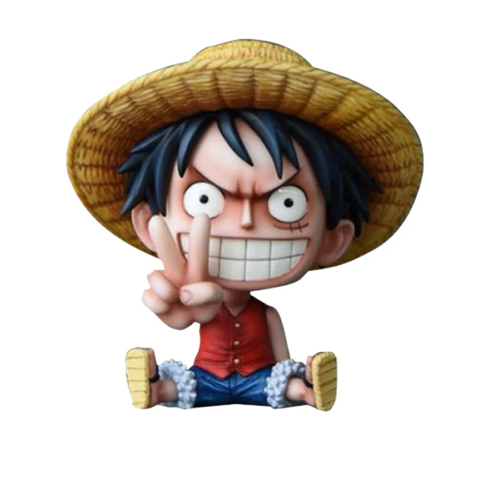 Tronzo фигурка Аниме one piece GK фигурка Roronoa Зоро Vinsmoke Санджи Тони Чоппер Сабо ПВХ фигурка модель куклы игрушки - Цвет: Luffy