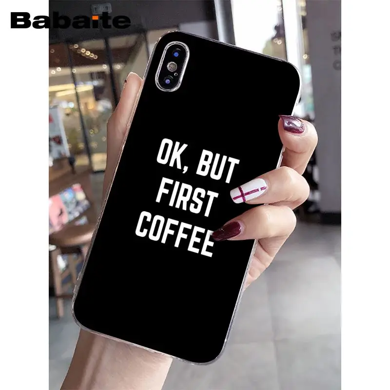 Ok But First Coffee Book Girl