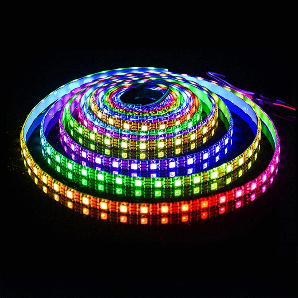 

5050 Music Light Strip Set Bluetooth LED Strip Lights 5M RGB SMD Flexible Ribbon Waterproof RGB LED Light 10M Diode Tape DC 12v