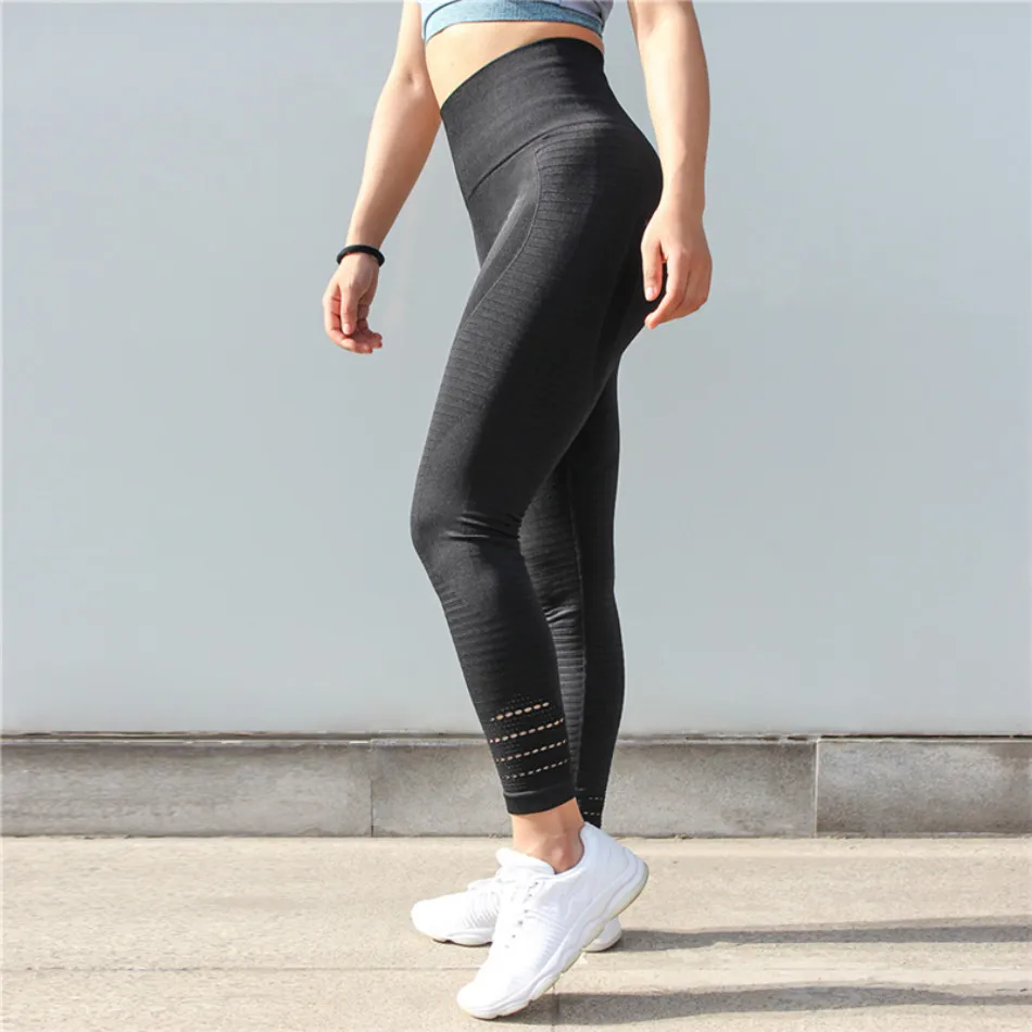 GUTASHYE, женские энергетические Бесшовные штаны для занятий йогой с контролем живота, супер эластичные колготки для спортзала, спортивные Леггинсы с высокой талией, штаны для бега и йоги
