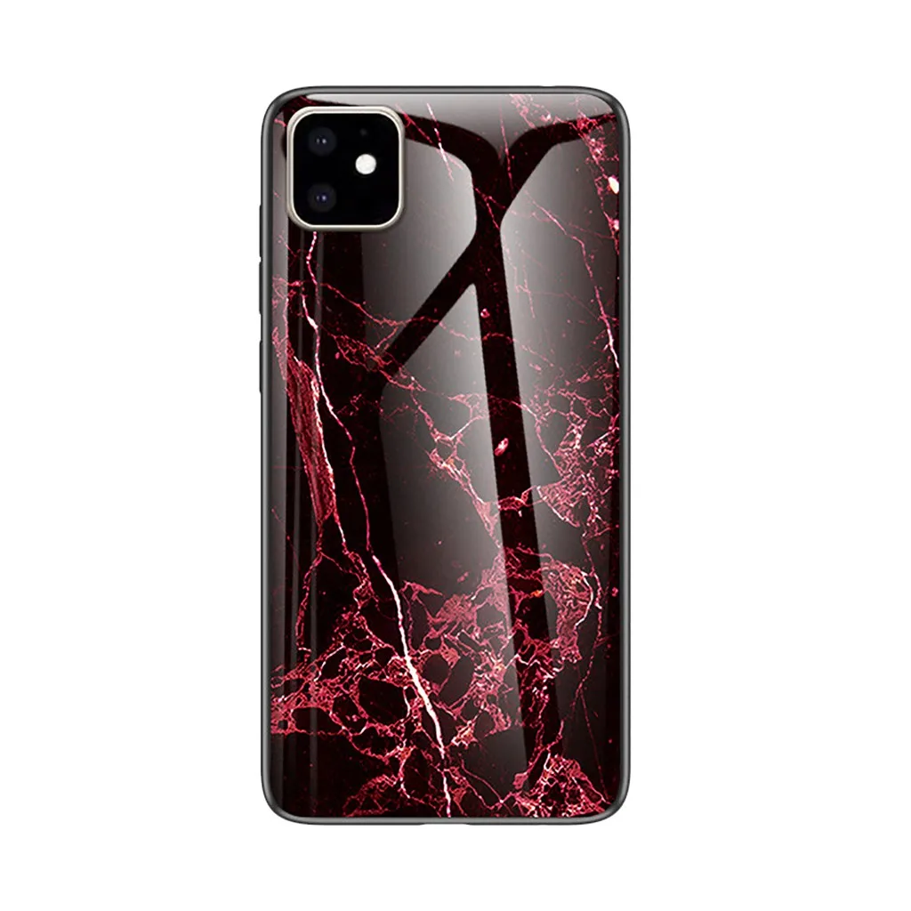 20# чехол для IPhone 11 глянцевый Marbl-e TPU Мягкий резиновый чехол для IPhone 11 ультра тонкий задний бампер для телефона