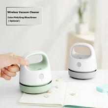 

Wireless Vacuum Cleaner Portable Handheld Desktop Vacuum Cleaner Mini USB Charging Dust Collector for Computer Keyboard Cleaning