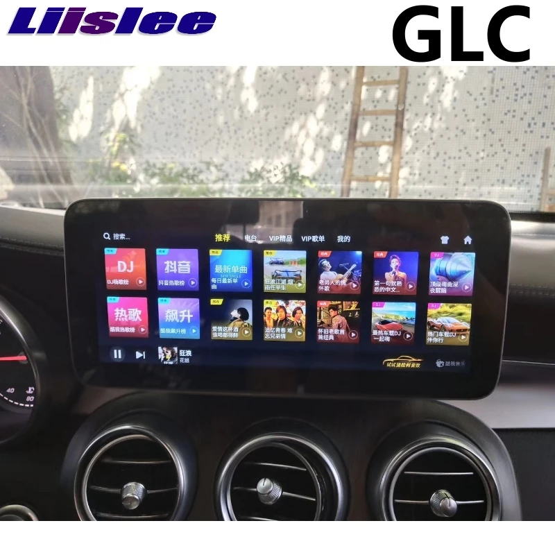 Liislee автомобильный мультимедийный плеер NAVI для Mercedes Benz MB GLC 200~ NTG 4,0~ 5,0 автомобильный радиоприемник стерео CarPlay gps навигация