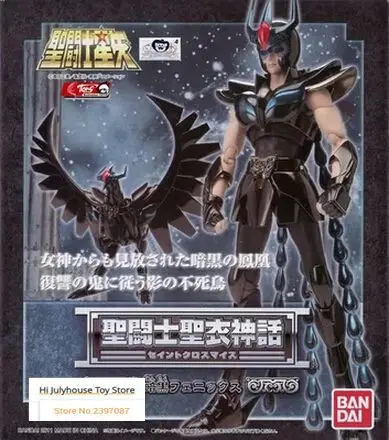Originale Bandai Saint Seiya Saint Cloth The Laical Bird Dark Black Phoenix Ikki Final Bronze Cloth Saint Cloth Ex Figures
