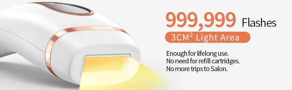 para mulheres, 999999 flash, photoepilator, display lcd,
