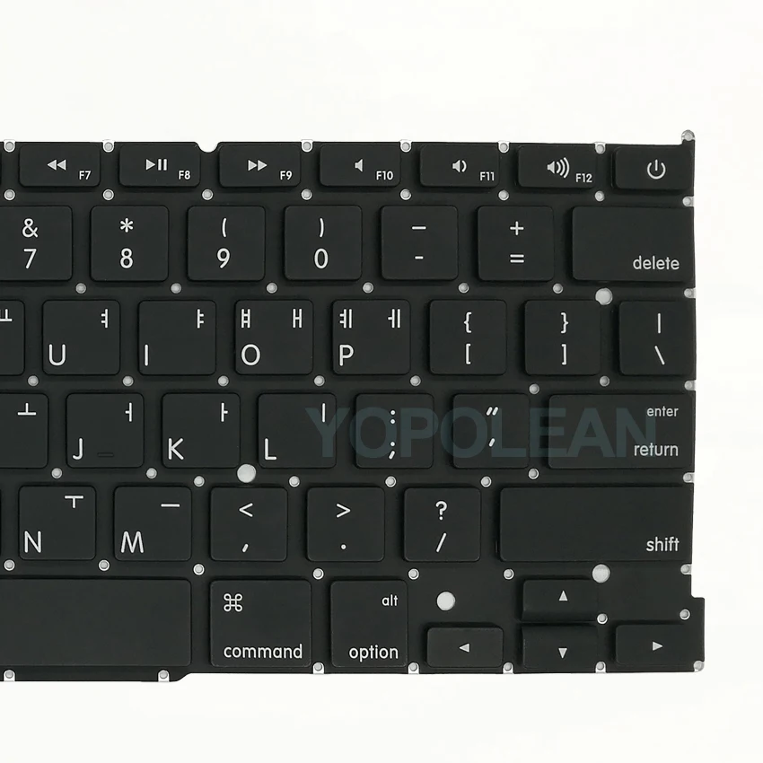 Новый корейский стандарт для клавиатуры Macbook Pro 13 &quotRetina A1502 Корейский 2013 2014 2015