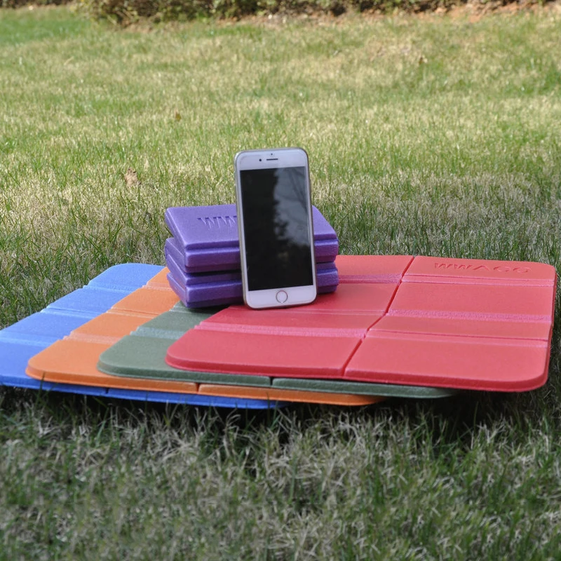 

Camping Cushion Moisture-Proof Waterproof Prevent Dirty Camping Mat Folding Portable Small Cushion Picnic Mat Beach Pad Outdoor