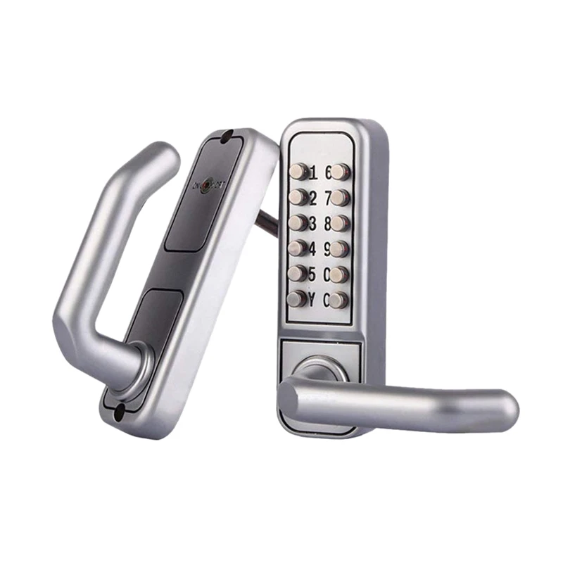 SHGO HOT-Digital Keyless механический кодовый замок дверной замок безопасности Комбинированный Замок для дома/офиса/, водонепроницаемый