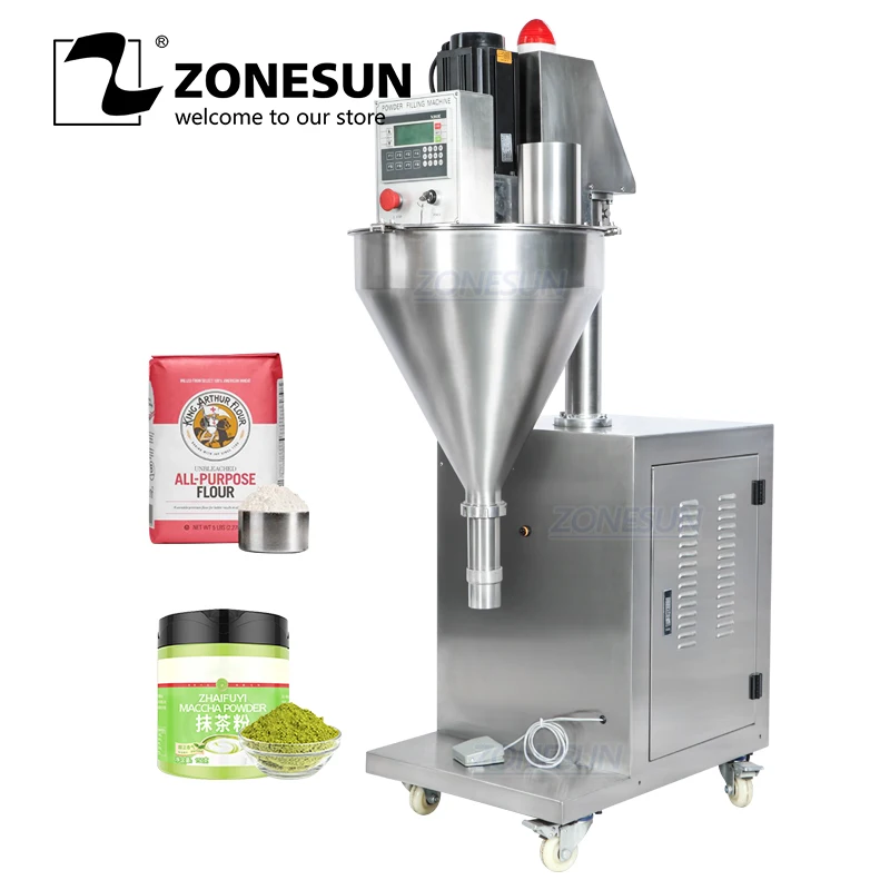 ZONESUN ZS FM2000 автоматическая машина для наполнения молочного порошка