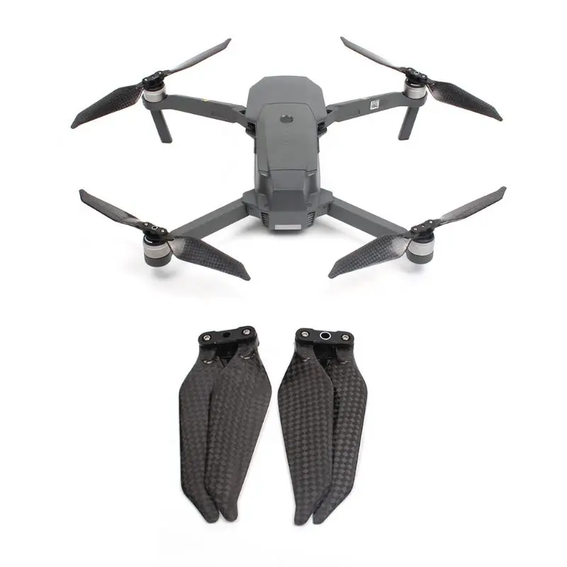 1/2/4 Pair Low Noise Advanced Full Carbon Fiber 8331F 2/3Blade Propellers Foldable CW CCW Props for DJI Mavic Pro/Platinum
