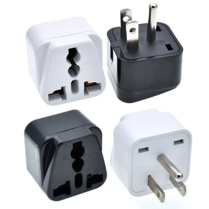 US Plug Converter Adapter Universal Outlet Convert World Plug AC100
