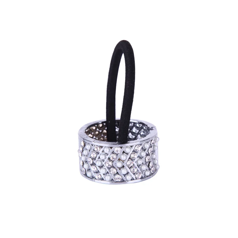 Manufacturers Direct Selling Korean-style Exaggeration Versatile Hair Band Spring Clip Hairband for Tying Hair Europe And Americ