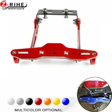 Аксессуары для мотоциклов кронштейн для номерного знака держатель Поддержка табличка рамка алюминиевые части для Honda CB1100 600F 650F 190F CBR300R