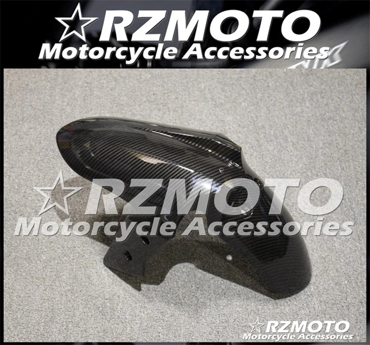 Подходит для Kawasaki Ninja250 Ninja300 углеродное волокно краска Передняя листовая пластина брызг грязи переднее крыло обтекатель