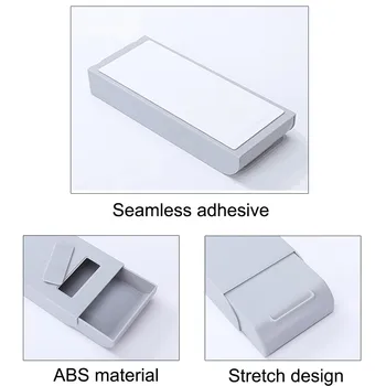 

Creative Drawer Storage Box Hidden Paste Home Office Stationery Sundries Storage Box Kitchen Storage Tableware Holder Case