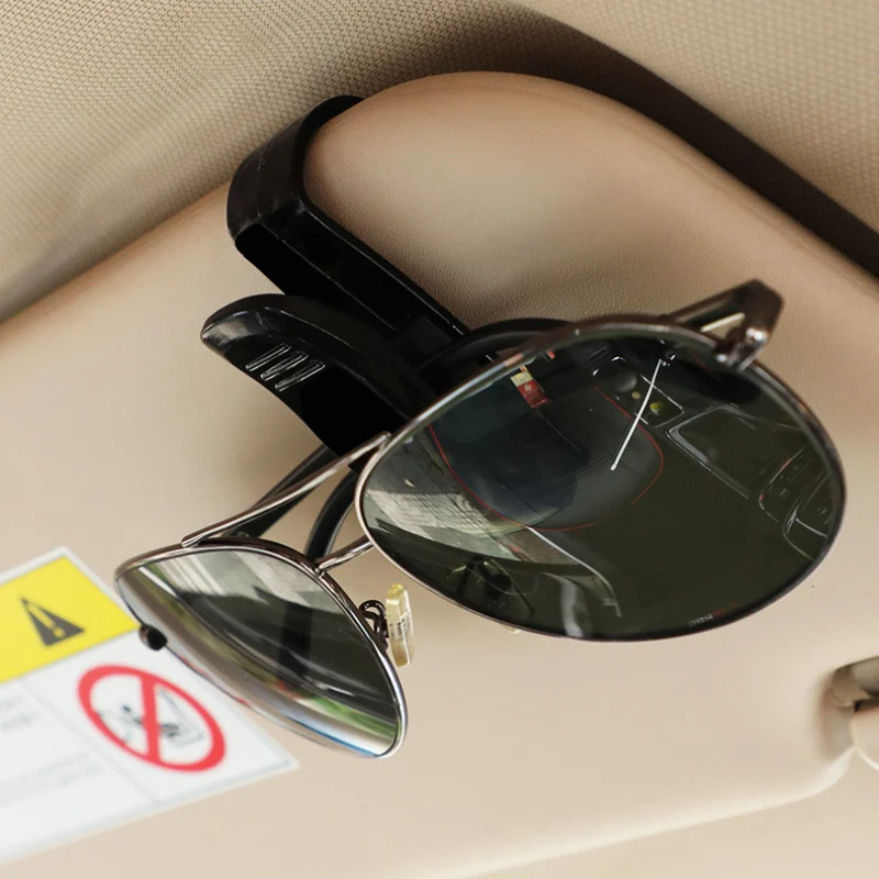 

Universal Portable Car-styling Car Glasses Storage Clip Sun Visor Organizer Sunglass Glass Storage Eyeglass