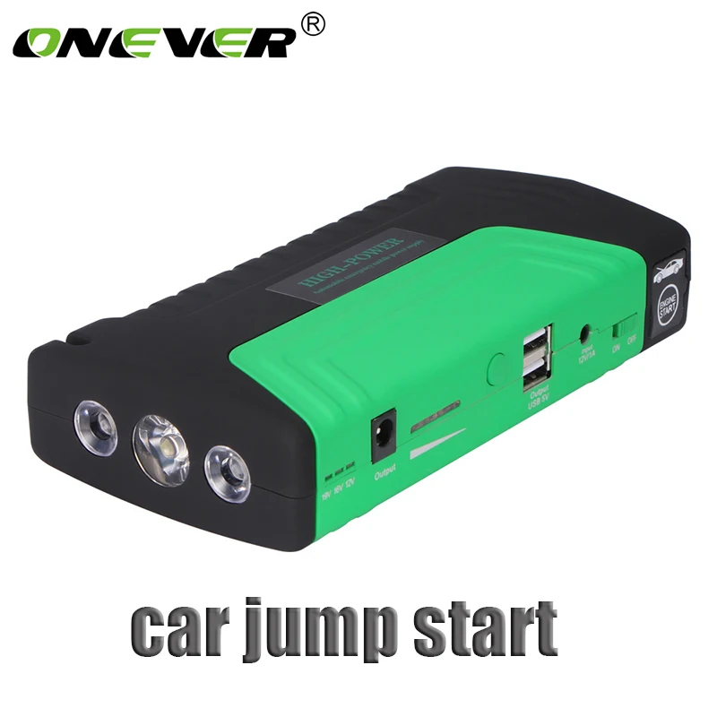 Onever Emergency Car Jump Starter Power Bank 600A 12V Starting Device Portable USB Auto Charger Car Battery Booster Safe Durable