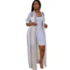 Summer Plus Size Mesh Shirt Maxi Dress For Women Casual See Through Short Sleeve Loose Long Shirt Dresses Women 5