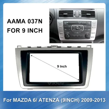 

Car Radio Fascia for MAZDA 6 Atenza 2009-2013 DVD frame Dash Mount Kit Adapter Trim Facial Panel Frame Dashboard 2 Din