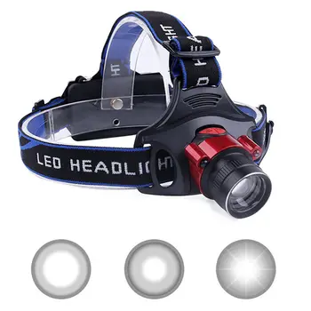 

USB Rechargeable Sensor T6 Led Headlamp Headlight flashlight Head Lamp Torch outdoor waterproof glare LED headlights #2A14