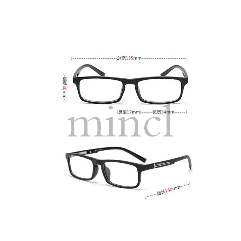 MINCL готовые фотохромные солнцезащитные очки близорукость очки мужские и женские ретро прямоугольные оптические цветные очки рамка UV400 NX