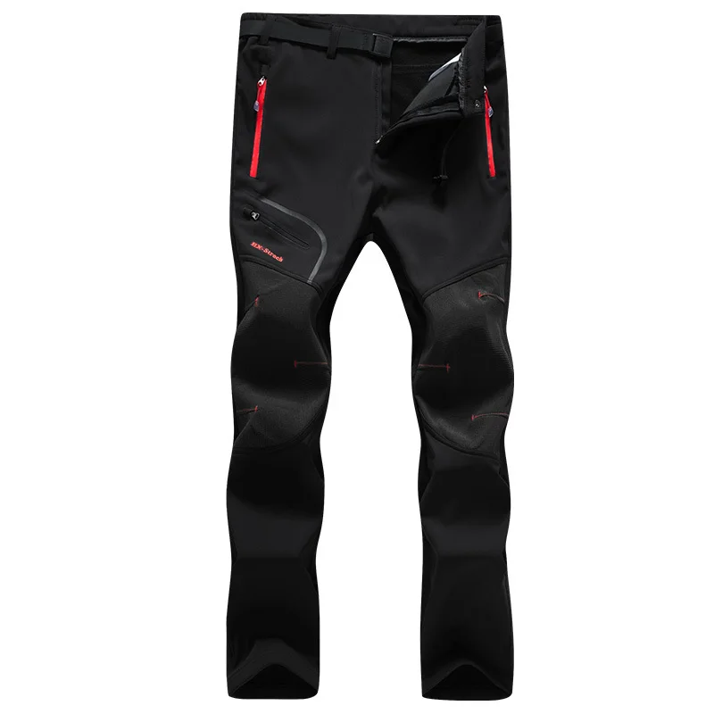 Winter Black Mountainskin, новинка, хит, летние мужские, 6XL, походные, для походов, рыбалки, кемпинга, альпинизма, брюки размера плюс, больше размера d, VA710 - Цвет: Winter Black