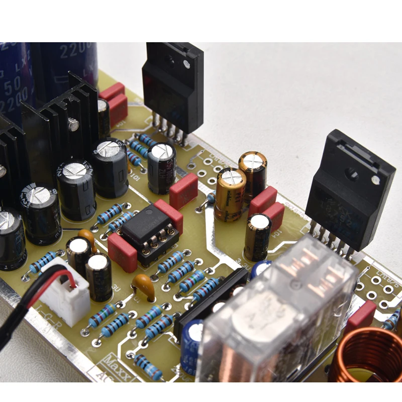 30 Вт усилитель мощности плата DIY AC12 28V SK18752 с усилителем Op Amp и совместим чипом